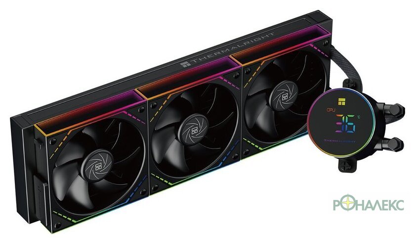 Система жидкостного охлаждения для процессора Thermalright Frozen Magic 360 Digital ARGB V2 (черный) - фото2