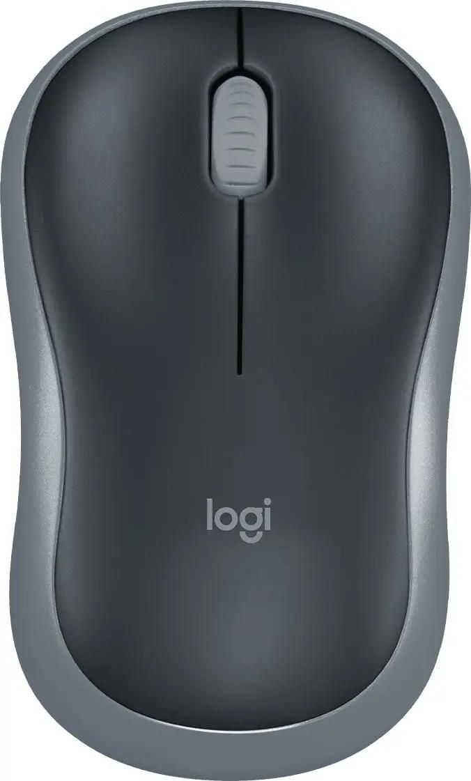 Мышь Logitech M185 (черный/серый) (910-006540)