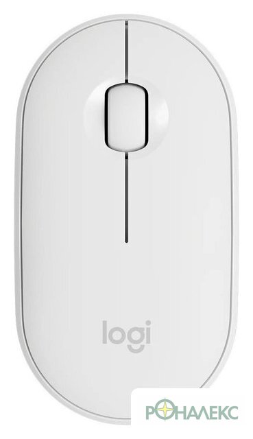 Мышь Logitech M350 Pebble (белый) - фото