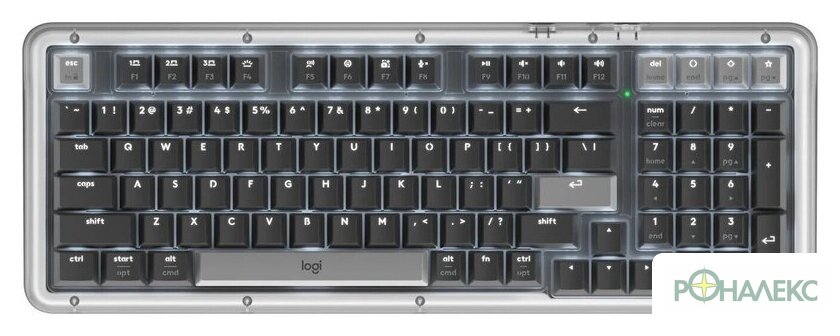 Клавиатура Logitech Alto Keys K98M 920-013040 (графитовый, нет кириллицы) - фото