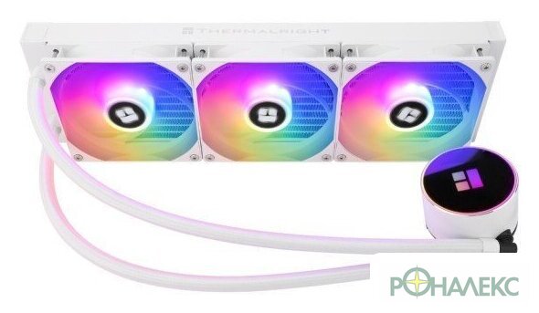 Система жидкостного охлаждения для процессора Thermalright Frozen Magic 360 V2 ARGB (белый) - фото2