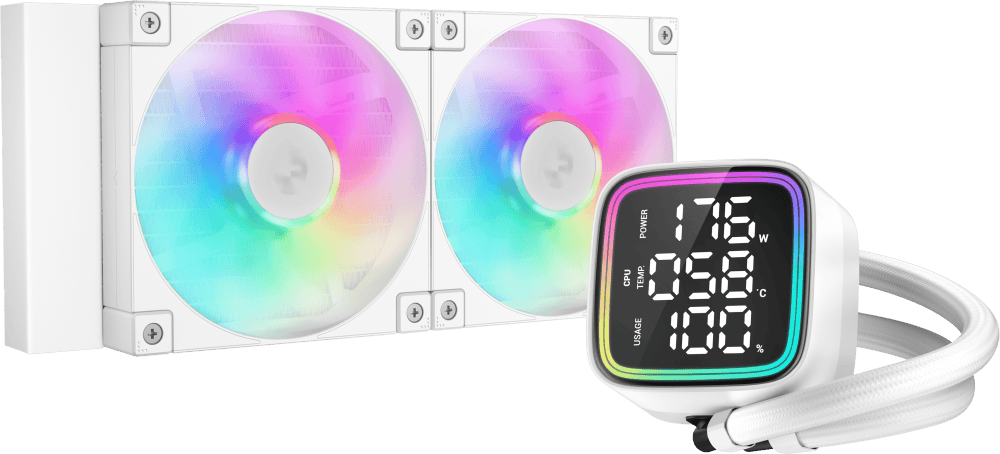 Система водяного охлаждения DeepCool LD240 (R-LD240-WHDMMN-G-1)