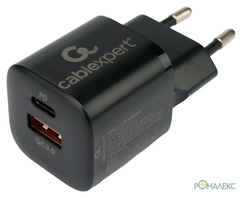 Сетевое зарядное Cablexpert MP3A-PC-47 - фото