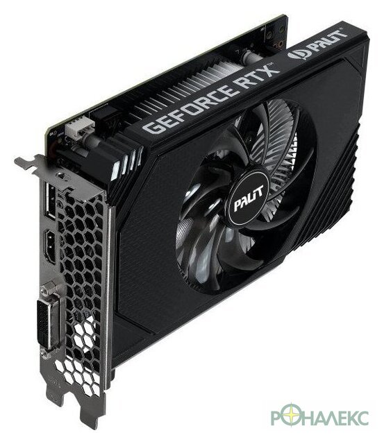 Видеокарта Palit GeForce RTX 3050 StormX OC 6GB NE63050S18JE-1072F - фото