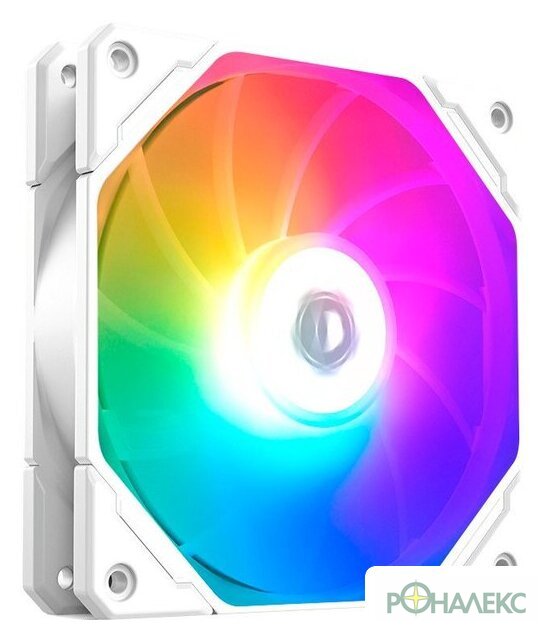 Вентилятор для корпуса ID-Cooling TF-12025-PRO-ARGB White - фото