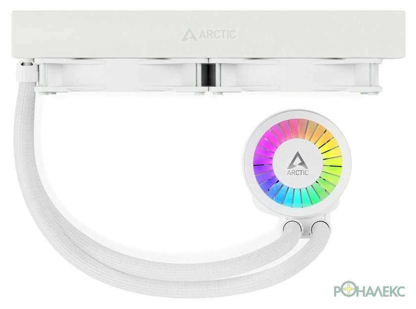 Система жидкостного охлаждения для процессора Arctic Liquid Freezer III 280 A-RGB White ACFRE00151A - фото5