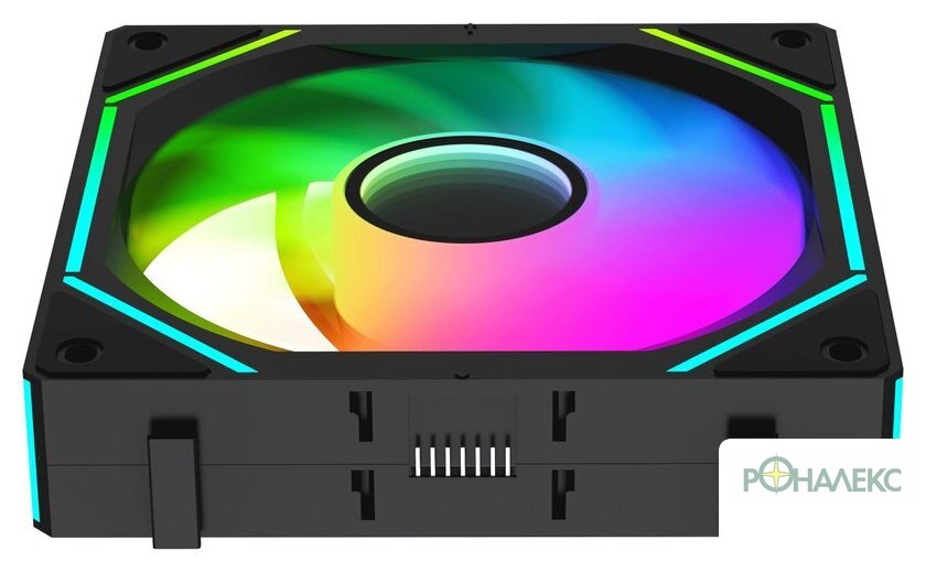 Комплект вентиляторов для корпуса Ocypus Gamma F12 Uni BK ARGB Reverse Blade 3IN1 - фото3