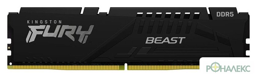 Оперативная память Kingston FURY Beast 16ГБ DDR5 5600 МГц KF556C36BBE-16 - фото2