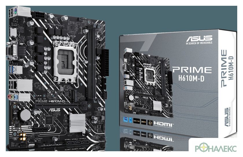 Материнская плата ASUS Prime H610M-D - фото5