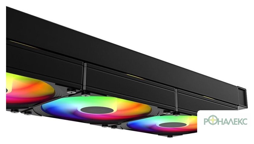 Система жидкостного охлаждения для процессора ID-Cooling FX360 INF Black - фото4