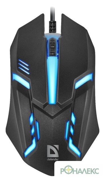 Мышь Defender Cyber MB-560L (черный) - фото3