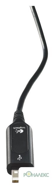 Офисная гарнитура Logitech H390 (черный) - фото5