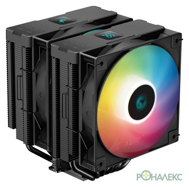 Кулер для процессора DeepCool AG620 Digital BK ARGB R-AG620-BKADMN-G-2 - фото