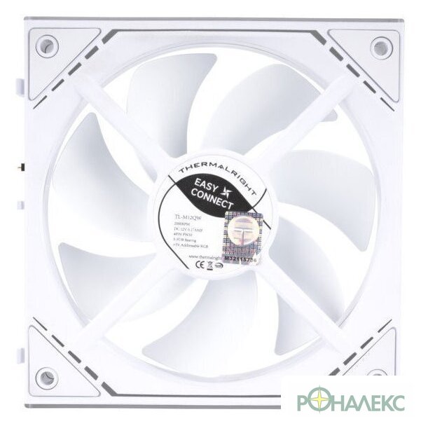 Вентилятор для корпуса Thermalright TL-M12QW (белый) - фото2