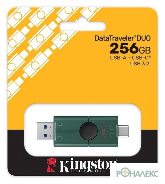 USB Flash Kingston DataTraveler Duo 256GB DTDEG2/256GB - фото4