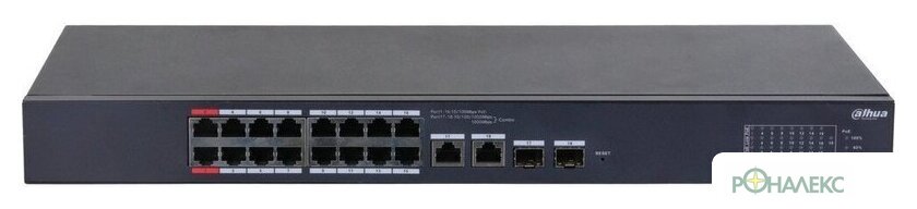 Управляемый коммутатор 2-го уровня Dahua DH-CS4218-16ET-240 - фото