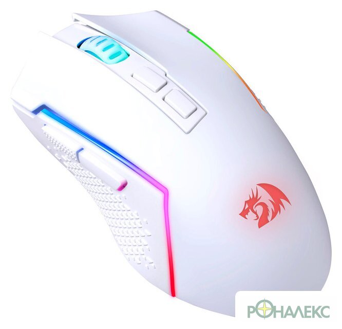 Игровая мышь Redragon Trident (белый) - фото