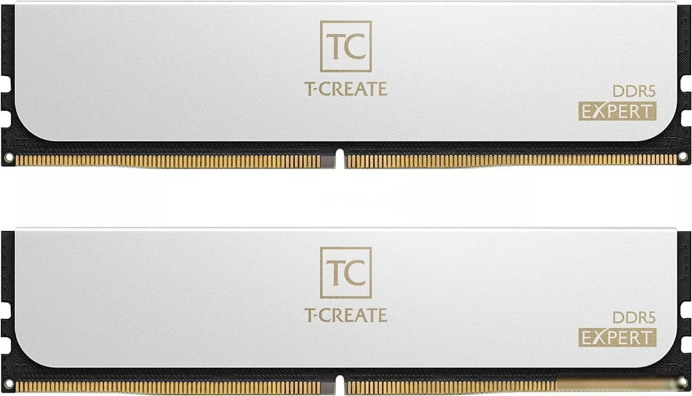 Модуль памяти 32Gb (2*16Gb) Team T-Create Expert White (CTCWD532G7200HC34ADC01)- фото