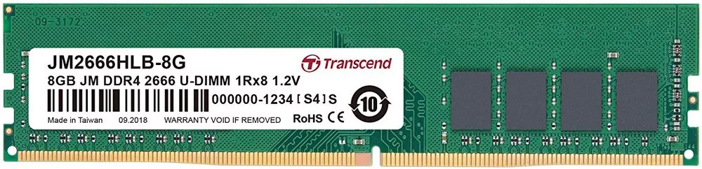 Модуль памяти 8Gb Transcend JM2666HLB-8G- фото