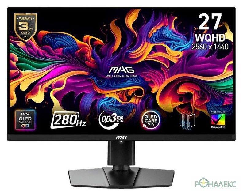 Игровой монитор MSI MAG 271QP QD-OLED X28 - фото