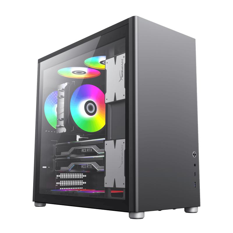 Корпус GameMax Spark PRO Black- фото