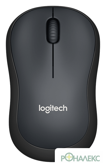 Мышь Logitech M220 Silent (темно-серый) - фото