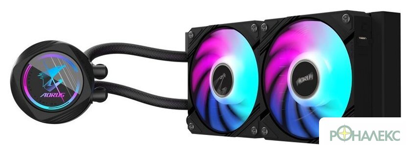 Система жидкостного охлаждения для процессора Gigabyte Aorus Waterforce II 240 - фото2
