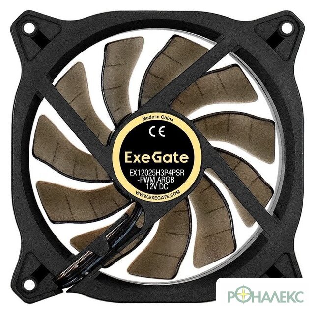 Вентилятор для корпуса ExeGate EX12025H3P4PSR-PWM.ARGB EX295969RUS - фото4