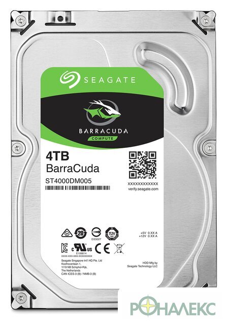Жесткий диск Seagate Barracuda 4TB [ST4000DM004] - фото