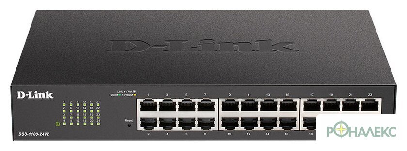 Настраиваемый коммутатор D-Link DGS-1100-24V2/A2A - фото