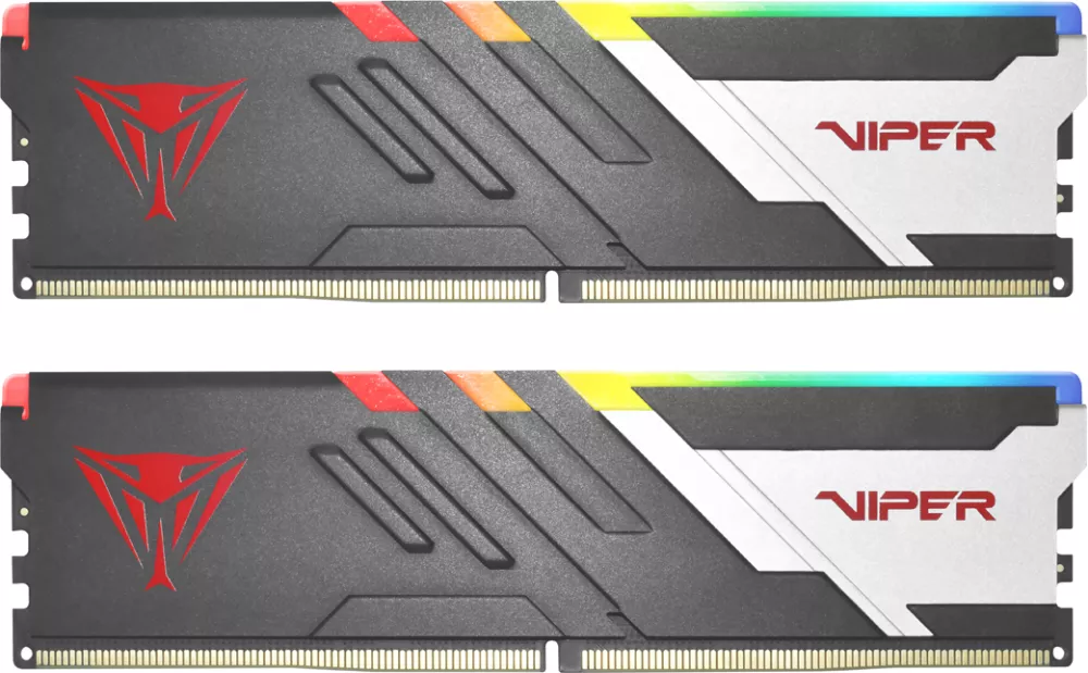 Модуль памяти 32Gb (2*16Gb) Patriot Viper Venom RGB (PVVR532G740C36K)- фото
