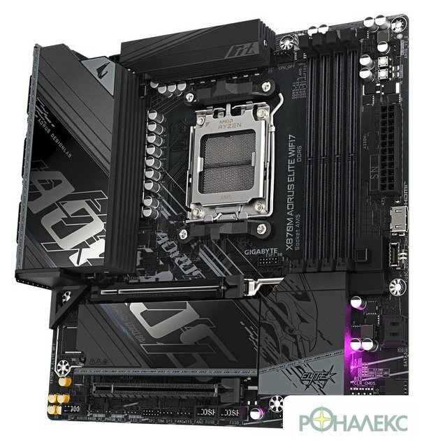 Материнская плата Gigabyte X870M Aorus Elite WiFi7 - фото2