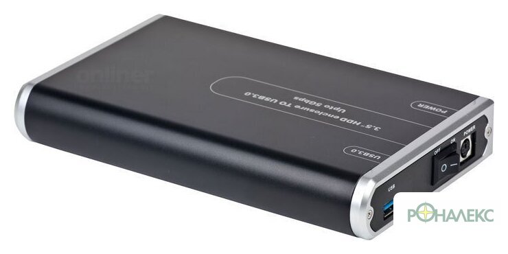 Бокс для накопителей 3.5" Gembird EE3-U3S-1 - фото