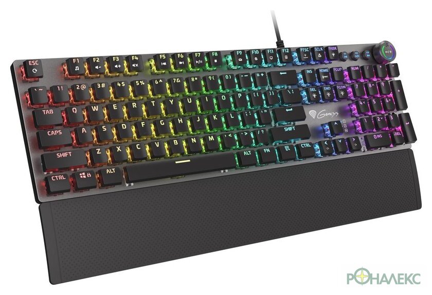 Клавиатура Genesis Thor 400 RGB (нет кириллицы) - фото2