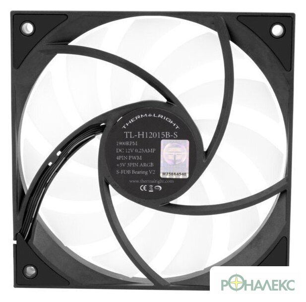 Вентилятор для корпуса Thermalright TL-H12015B-S (черный) - фото2