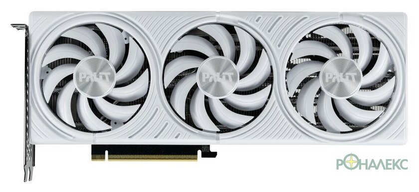 Видеокарта Palit GeForce RTX 5070 White OC NE75070U19K9-GB2050W - фото2