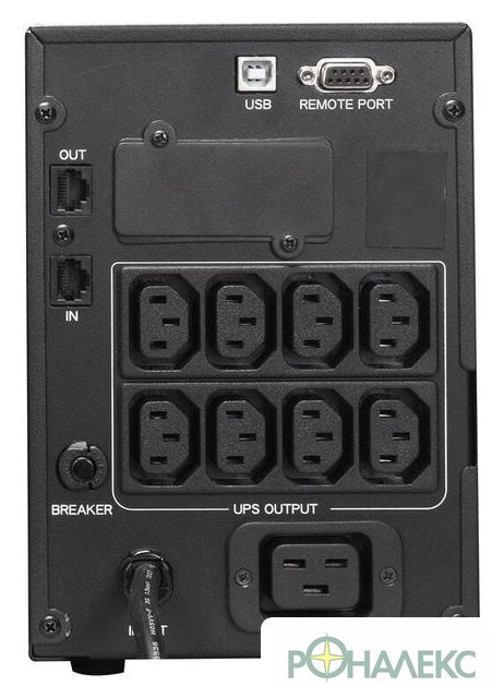 Источник бесперебойного питания Powercom Smart King Pro+ SPT-2000-II LCD - фото3