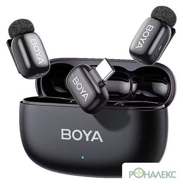 Радиосистема BOYA Mini 2-02 (черный) - фото