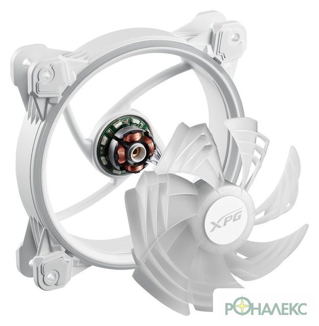Вентилятор для корпуса ADATA Hurricane 120 ARGB PWM (белый) - фото3