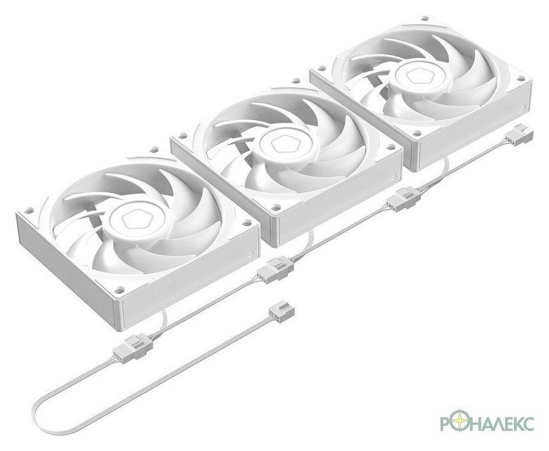 Система жидкостного охлаждения для процессора ID-Cooling FX360 LCD PE White - фото4