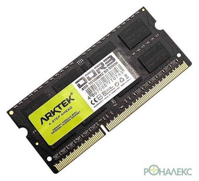 Оперативная память Arktek 4ГБ DDR3 1600 МГц AKD3S4N1600 - фото3