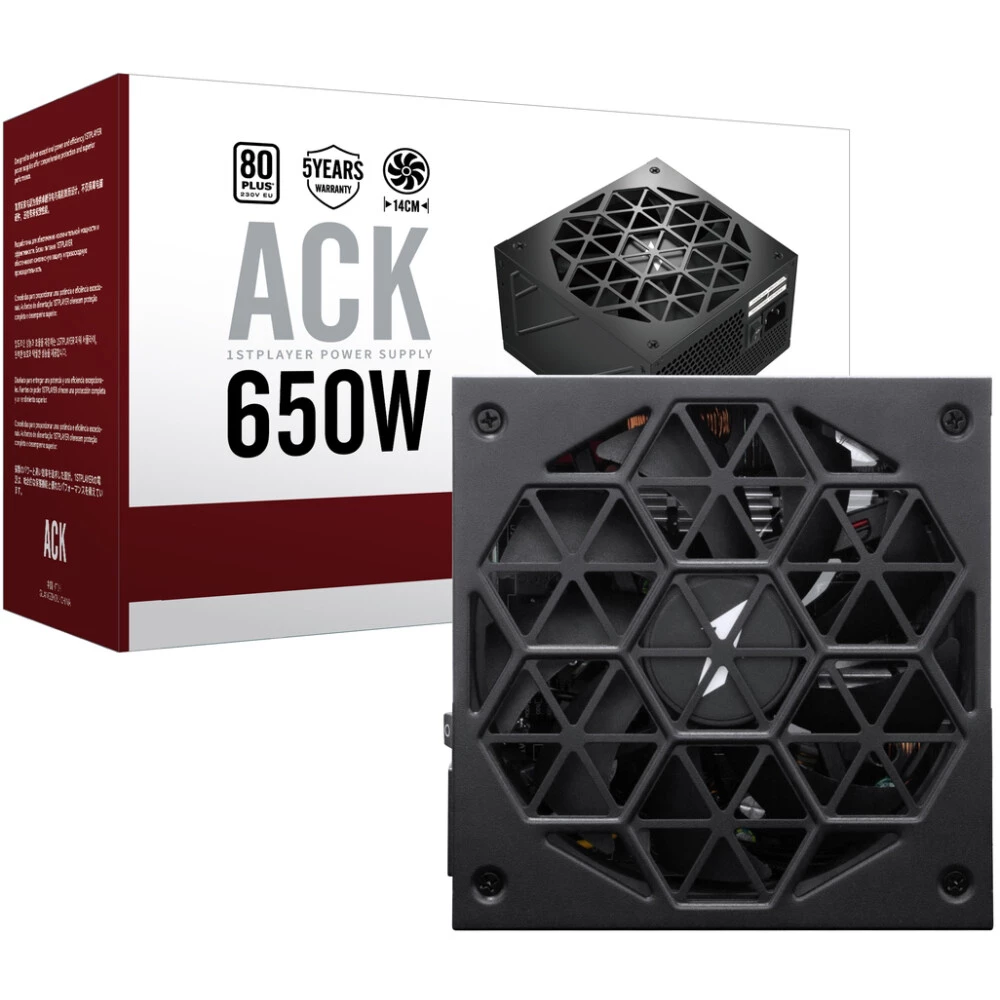 Блок питания 650W 1stPlayer ACK (HA-650AC1)
