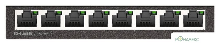Неуправляемый коммутатор D-Link DGS-1008D/R1A - фото3