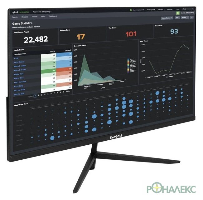 Монитор ExeGate ProSmart EZ2707TA EX297649RUS - фото