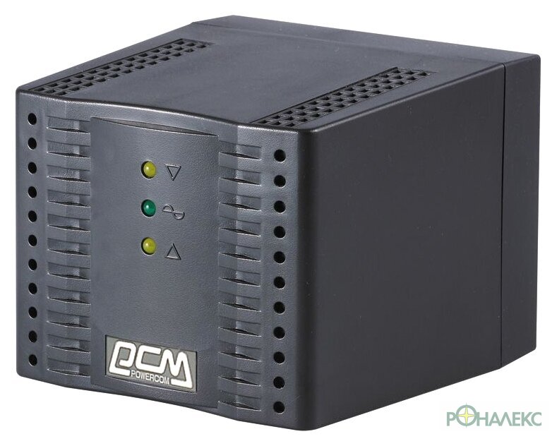 Стабилизатор напряжения Powercom TCA-1200 (черный) - фото