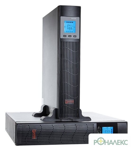 Источник бесперебойного питания Kiper Power SmartPro 3000 RM (3000VA/2400W) - фото
