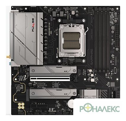 Материнская плата Sapphire Pulse B850M WiFi 52123-04-40G - фото
