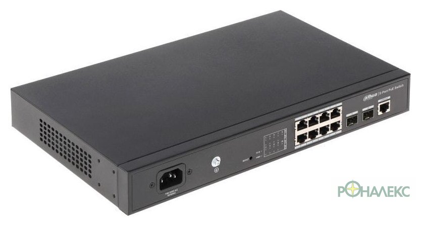 Управляемый коммутатор 2-го уровня Dahua DH-PFS4210-8GT-150 - фото2