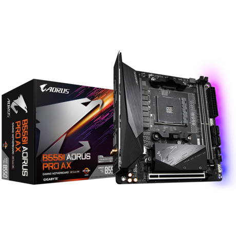 Материнская плата Gigabyte B550I AORUS PRO AX