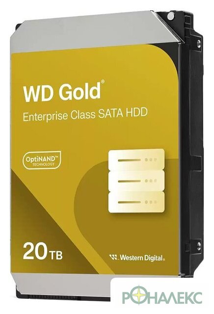 Жесткий диск WD Gold 20TB WD203KRYZ - фото